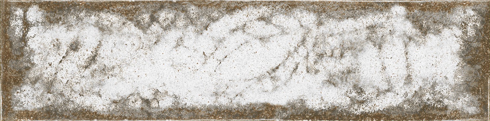 Carrelage imitation pierre Mirage Blanc  6x24.5 cm