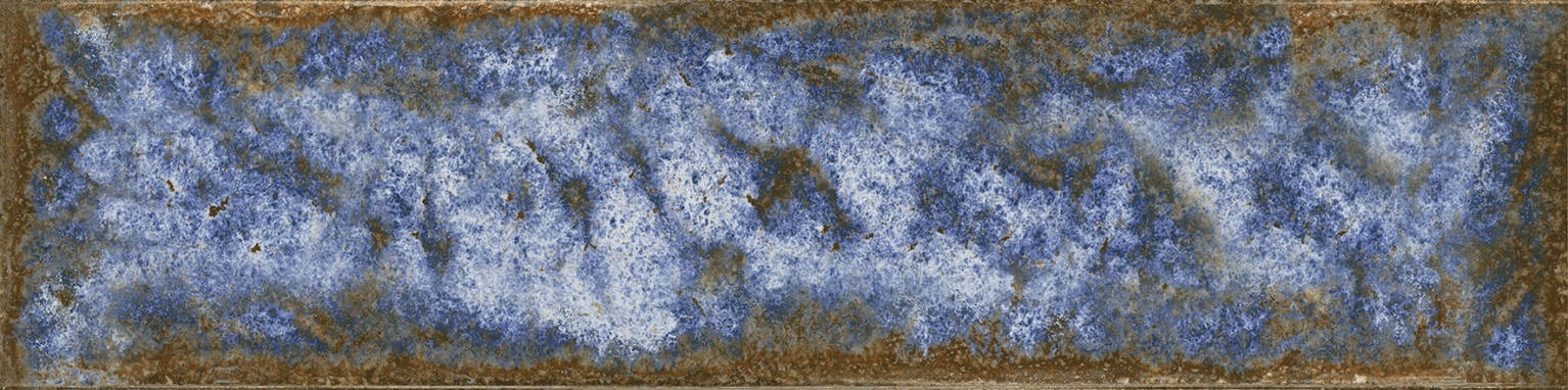 Carrelage imitation pierre Mirage Bleu  6x24.5 cm