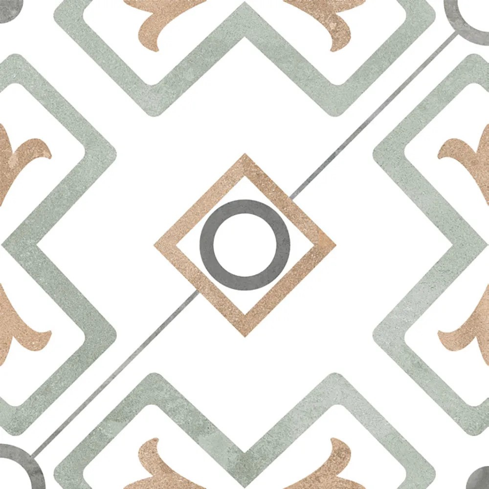 Carrelage Carreaux de ciment Capital Beige Paris 15x15 cm