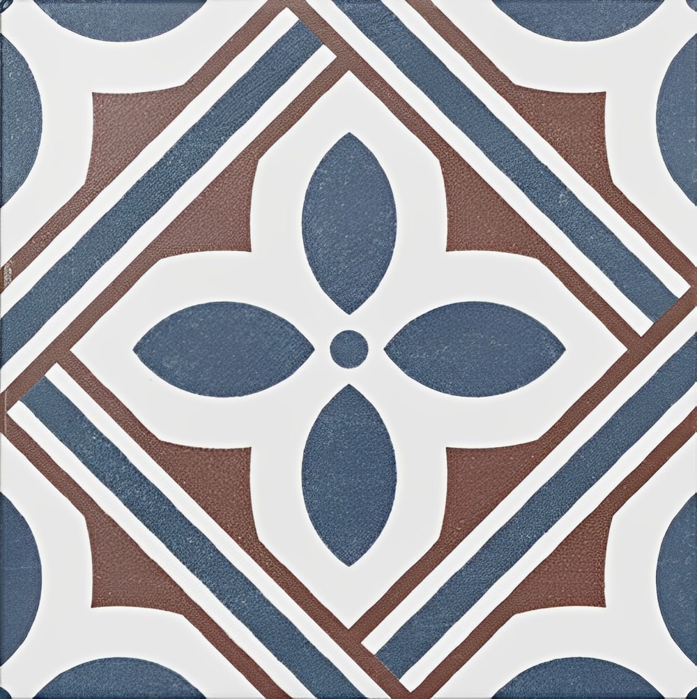 Carrelage Carreaux de ciment Barcelona mix  elegante 20x20 cm