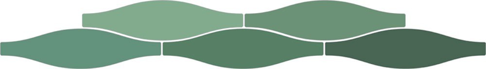 Carrelage Faience murale Rio vert Brillant 7.5x30 cm