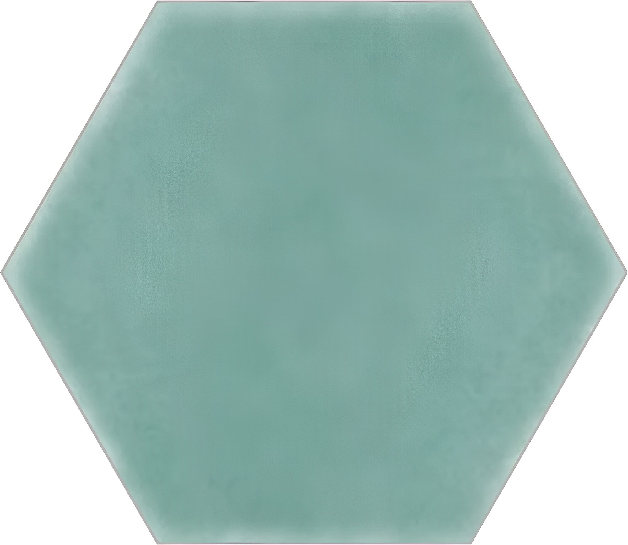 Carrelage hexagonal Nordic vert aqua 15x17 cm