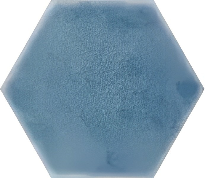 Carrelage hexagonal Nordic bleu  15x17 cm