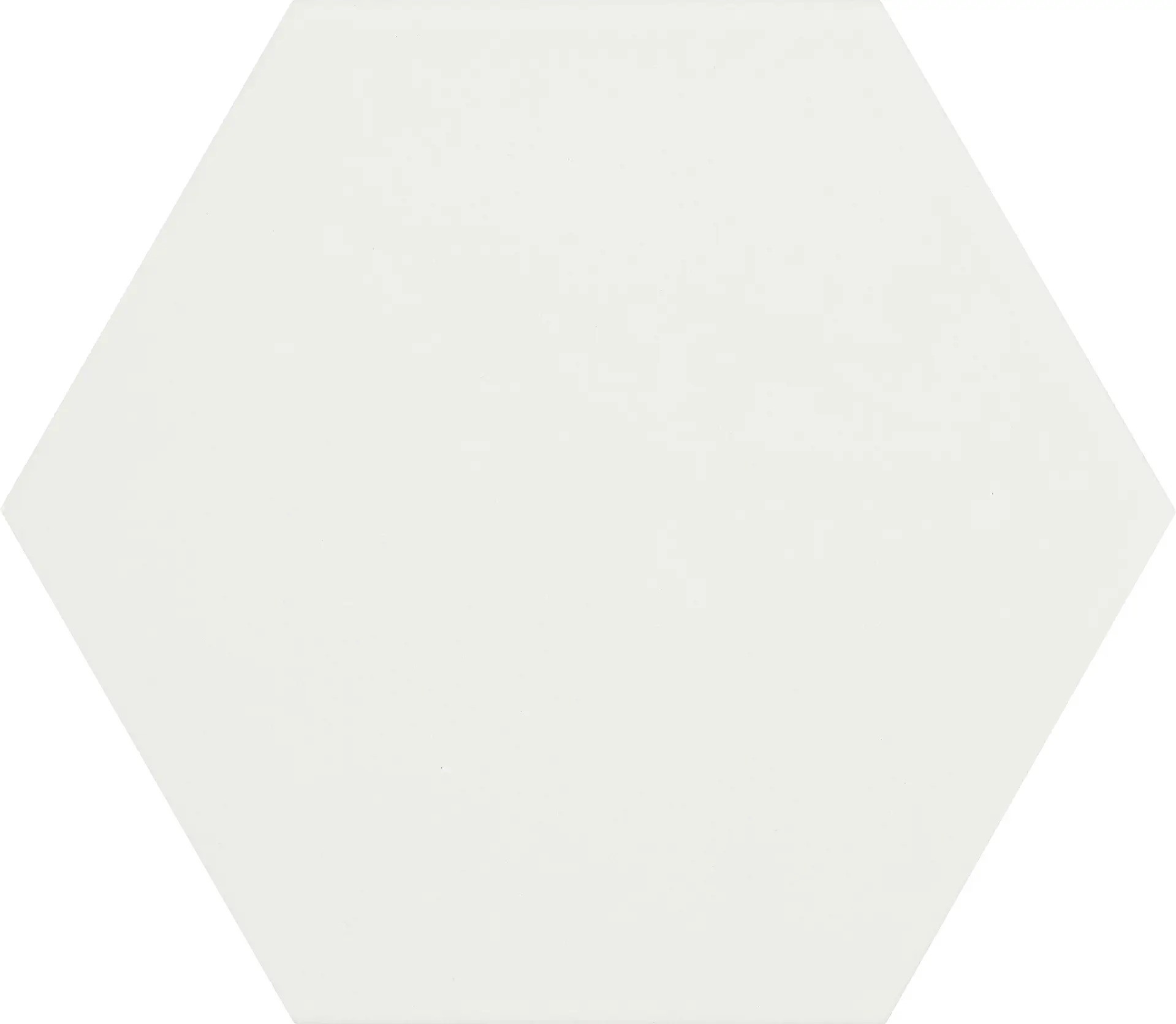Carrelage hexagonal Hexo  blanc 15x17 cm