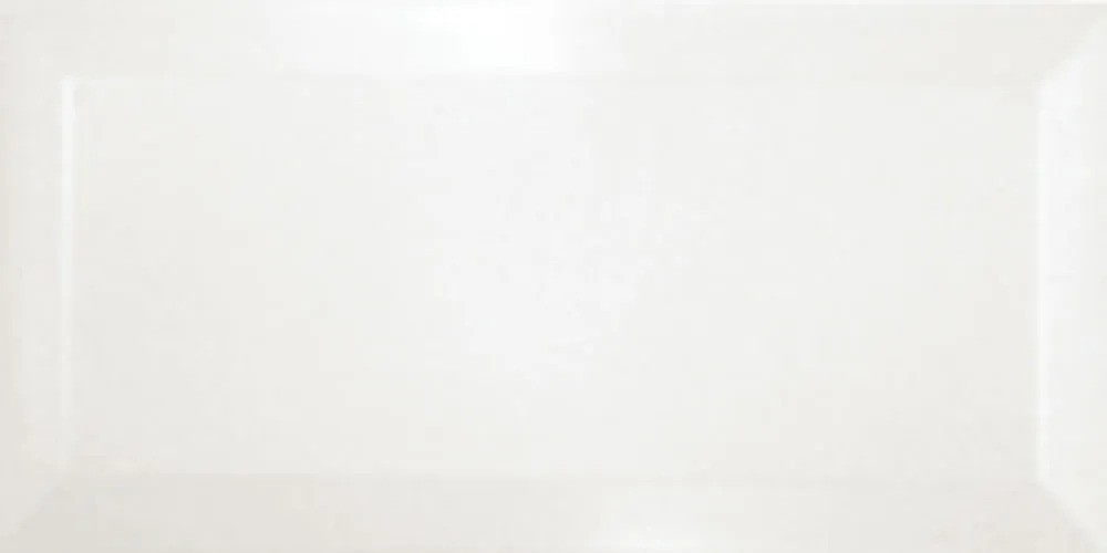 Carrelage carreaux métro Piraci blanc brillant 7.5x15 cm