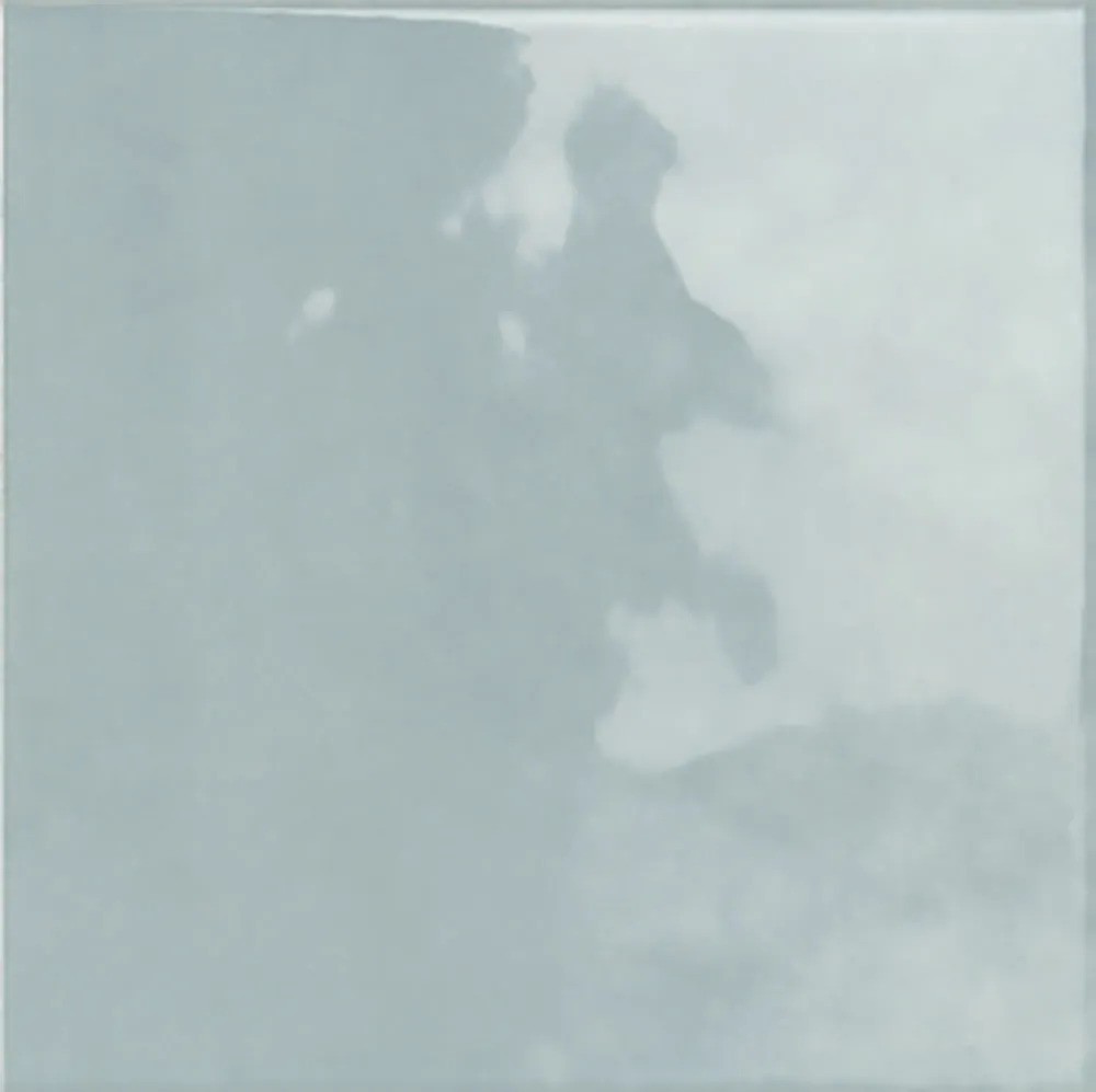 Carrelage zellige glossy bleu clair 15x15  cm