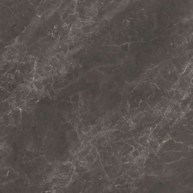 Carrelage Aspect marbre Lumos noir  80x80 cm