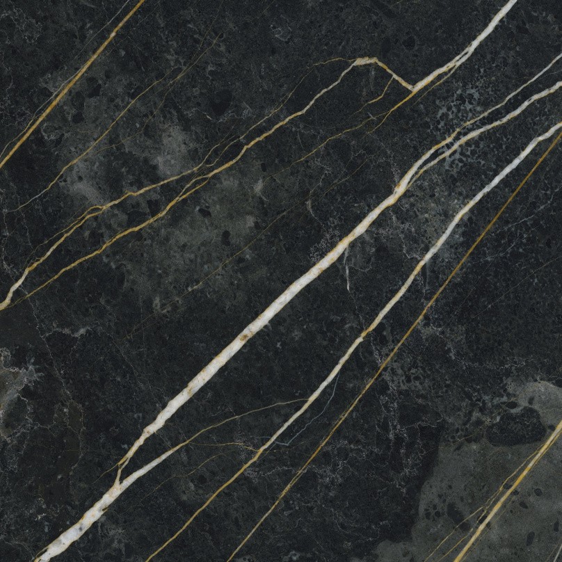 Carrelage Aspect marbre Lumos noir forest 60X60 cm