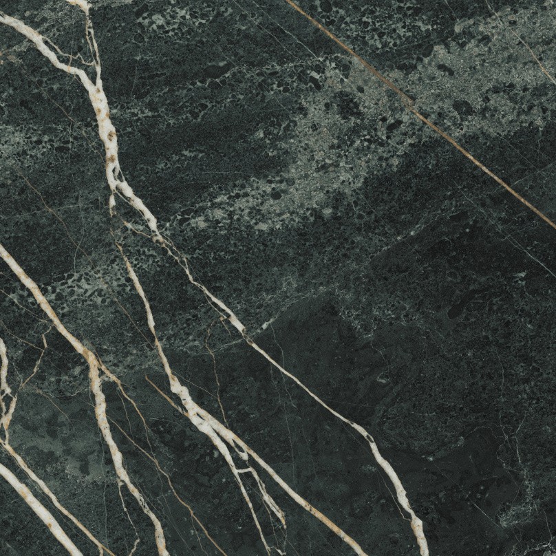 Carrelage Aspect marbre Lumos noir mousse 60X60 cm