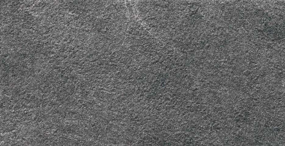 Carrelage imitation pierre Exti noir antiderapant R-12 33X65 cm