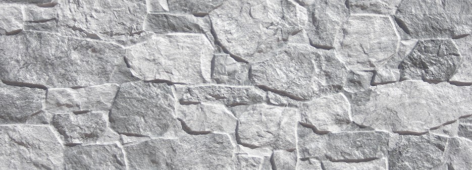 Carrelage Pierre de parement Piemento gris Terraneuve 32x90 cm