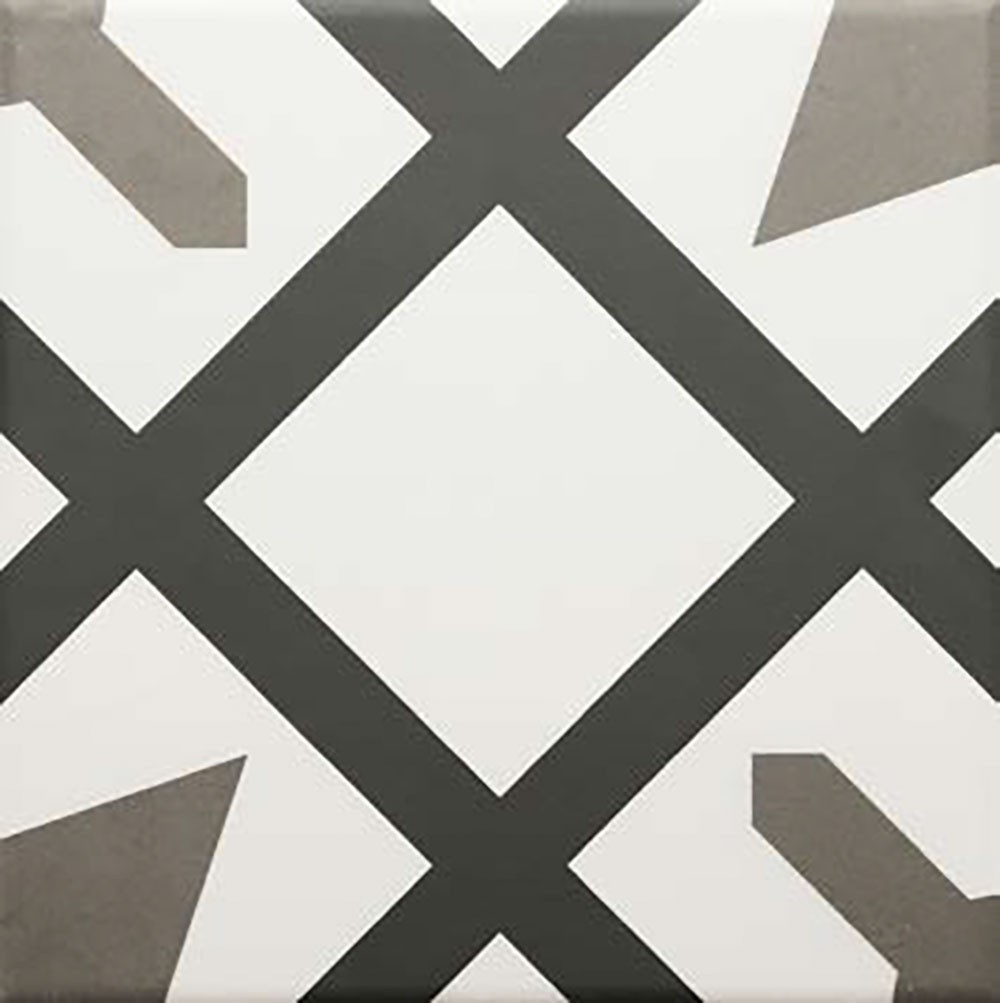 Carrelage carreaux de ciment Villa motif charmo  20x20 cm