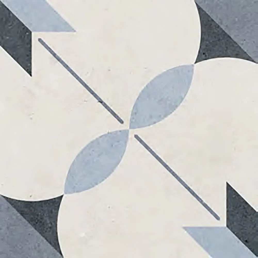 Carrelage carreaux de ciment Cimento motif raffinato 20x20 cm
