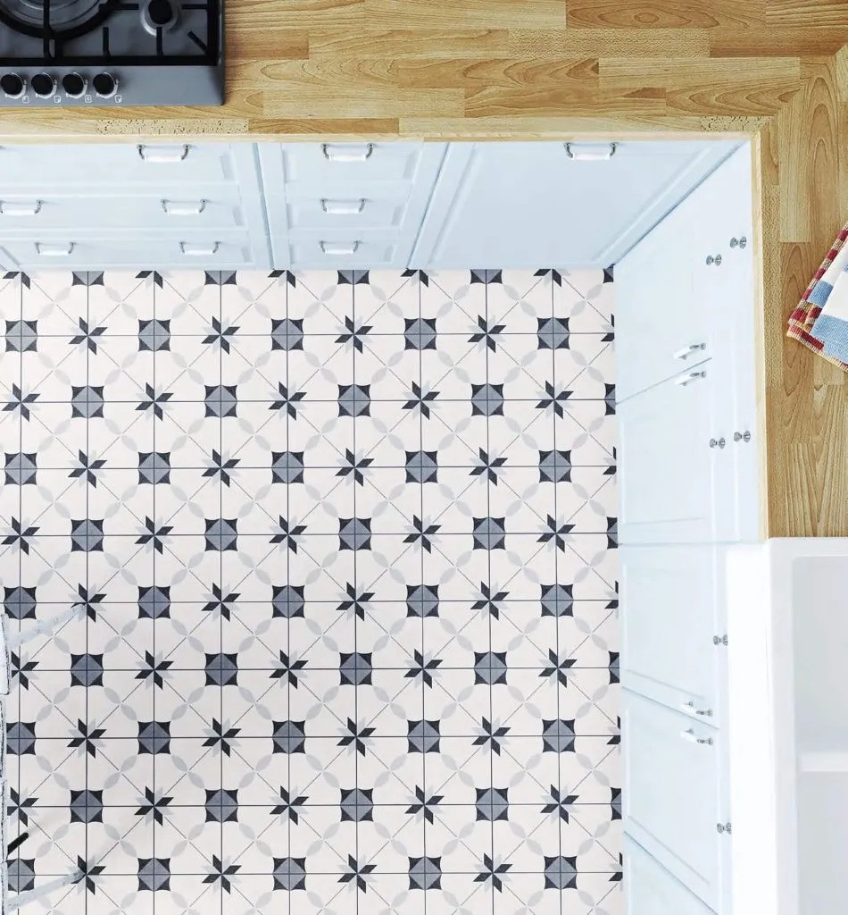 Carrelage carreaux de ciment Cimento motif raffinato