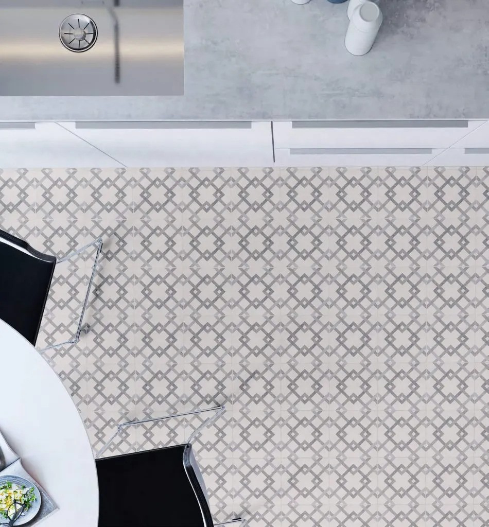 Carrelage carreaux de ciment Cimento motif aria