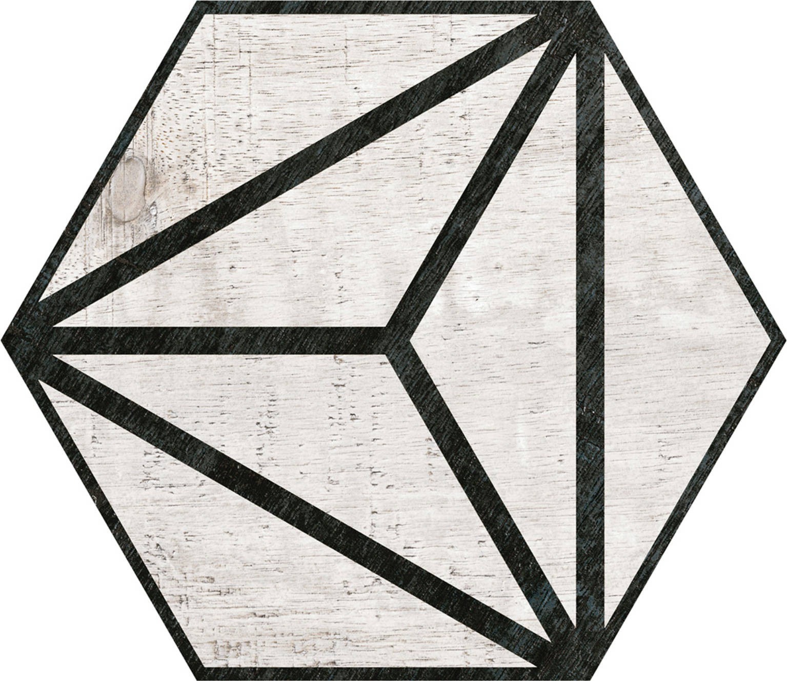 Carrelage hexagonal urbaneo gris  25x25 cm