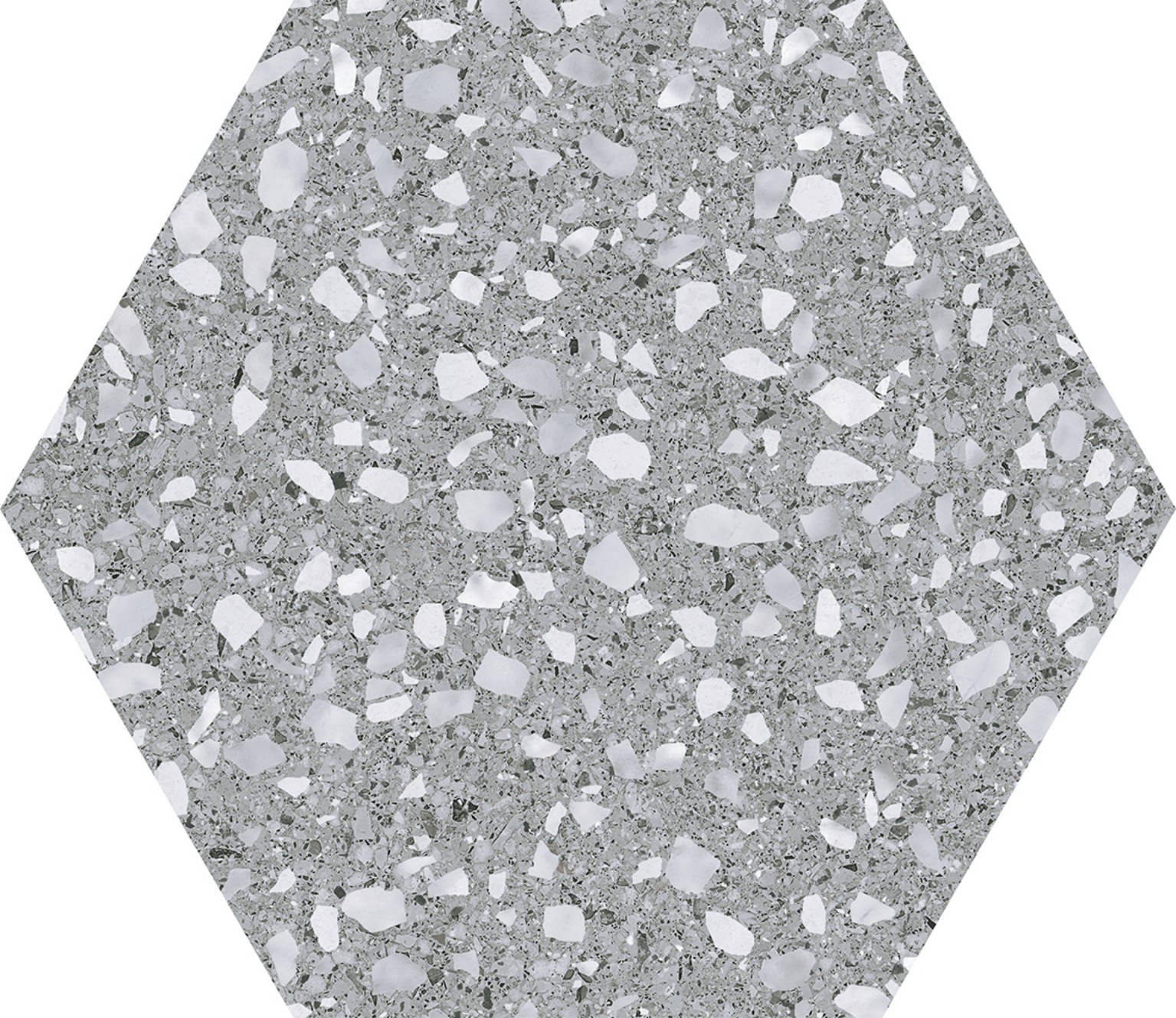 Carrelage hexagonal dura gris granito 25x25 cm