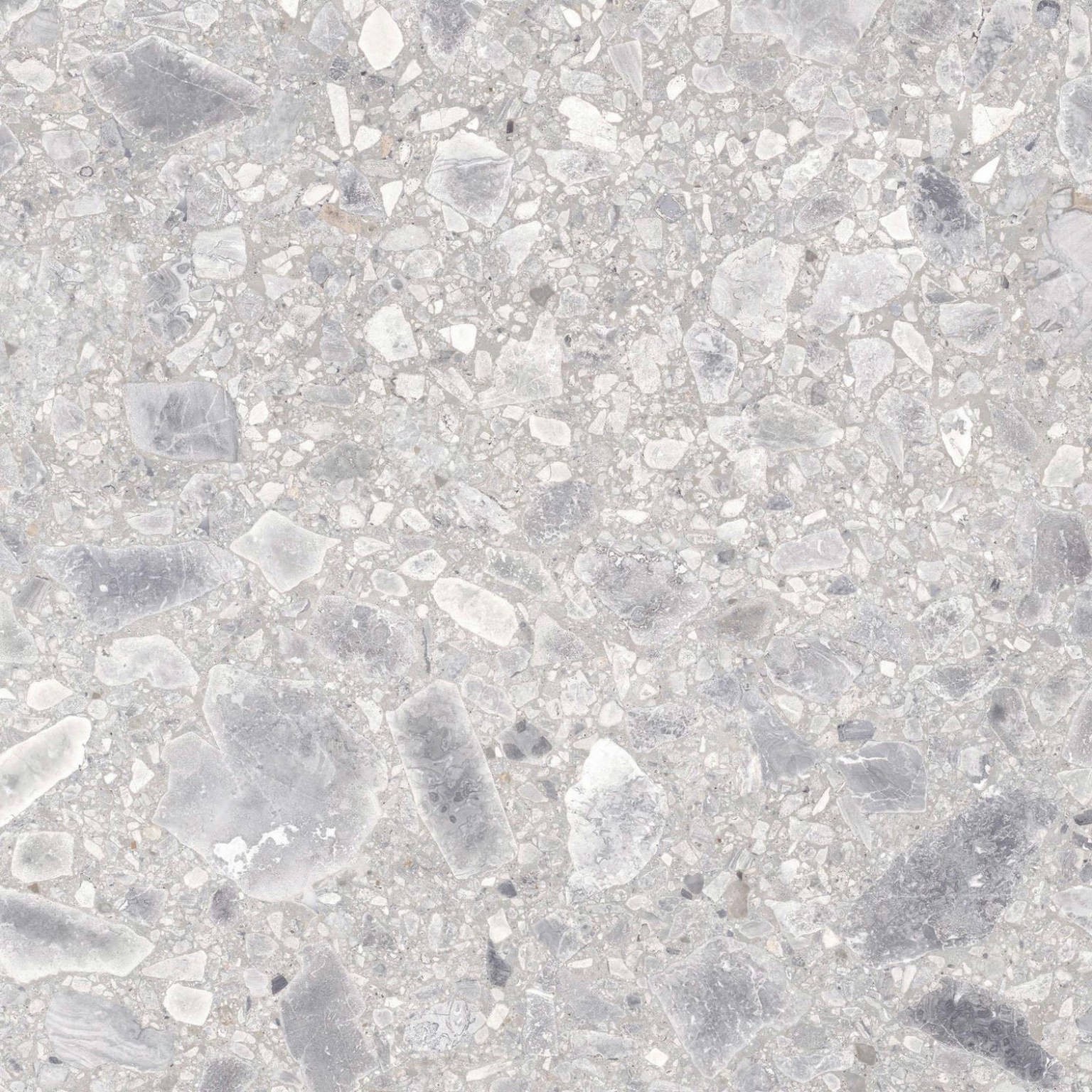 Carrelage Aspect terrazzo Berma gris  50x50 cm