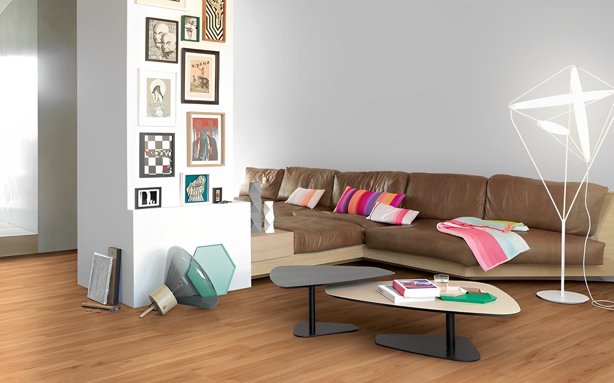 Parquet Stratifié   Hêtre 128.5x19.4 cm