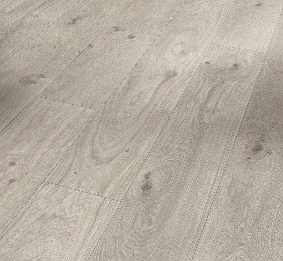 Parquet Stratifié  Lame Large Chêne.Gris 128.5x19.4 cm