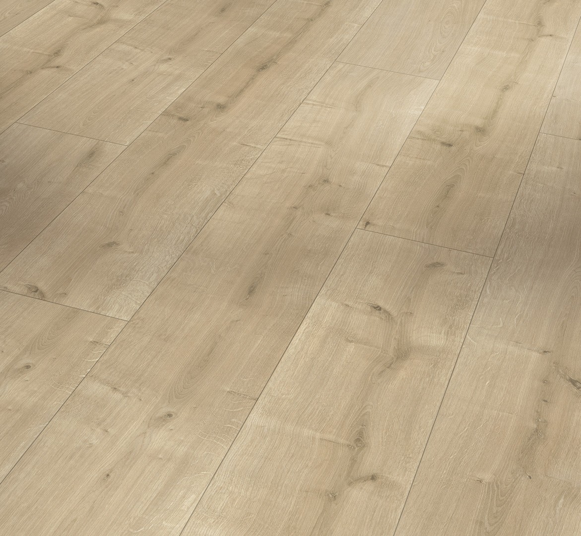 Parquet Stratifié  Lame Large Chêne.Poli 128.5x19.4 cm