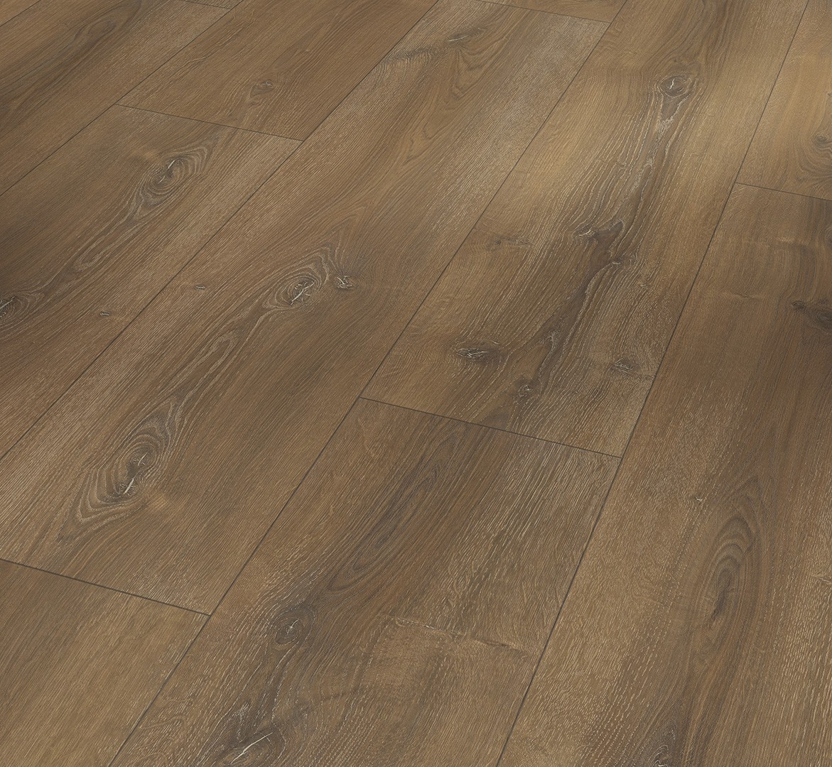 Parquet Stratifié   Chêne.foncé 128.5x24.3 cm