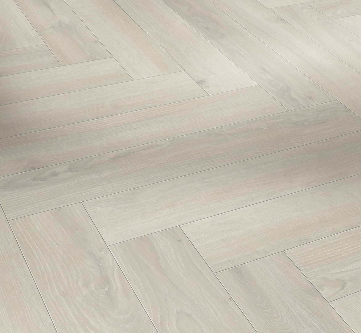 Parquet Stratifié  naturelle Chêne.Blanc 85.8x14.3 cm
