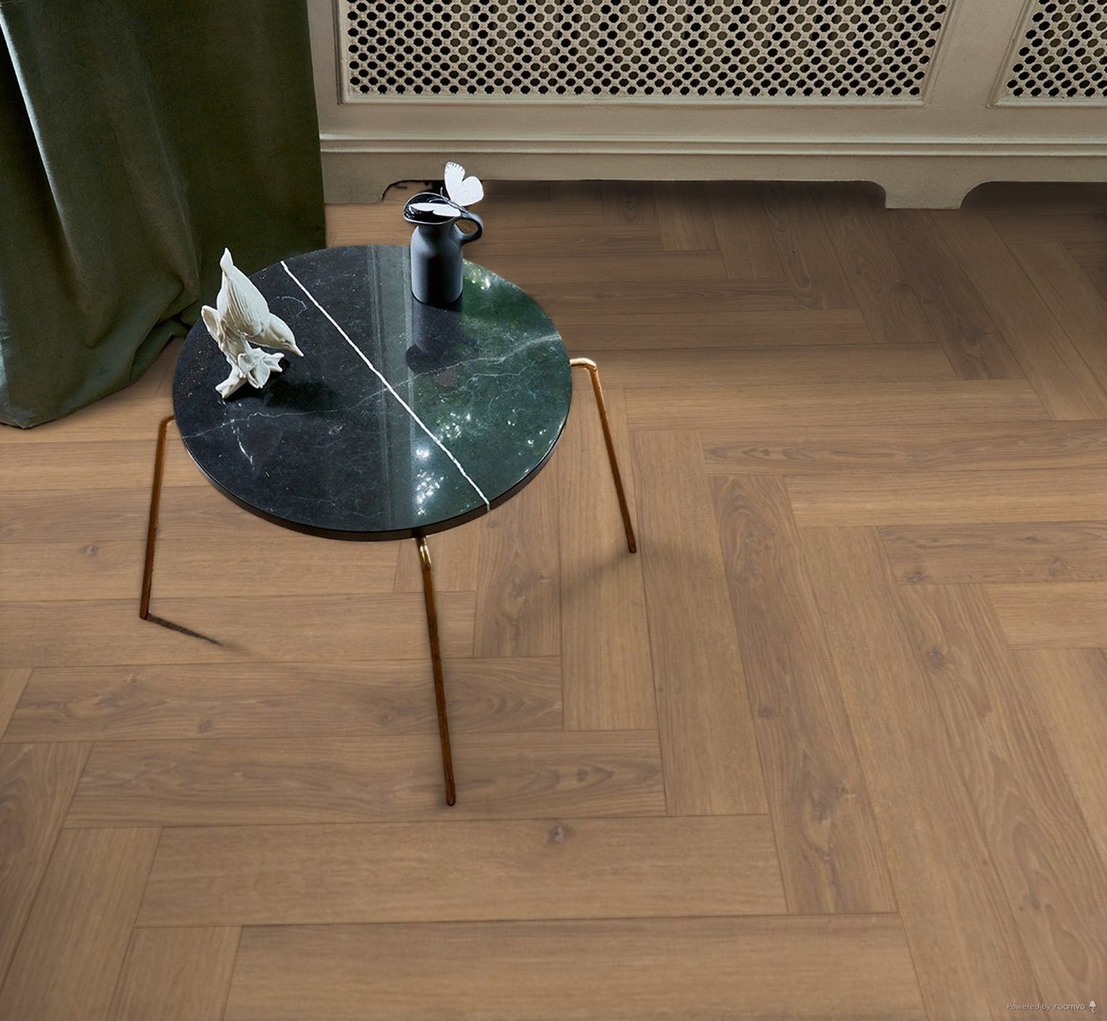 Parquet Stratifié  naturelle Chêne.Naturel 85.8x14.3 cm