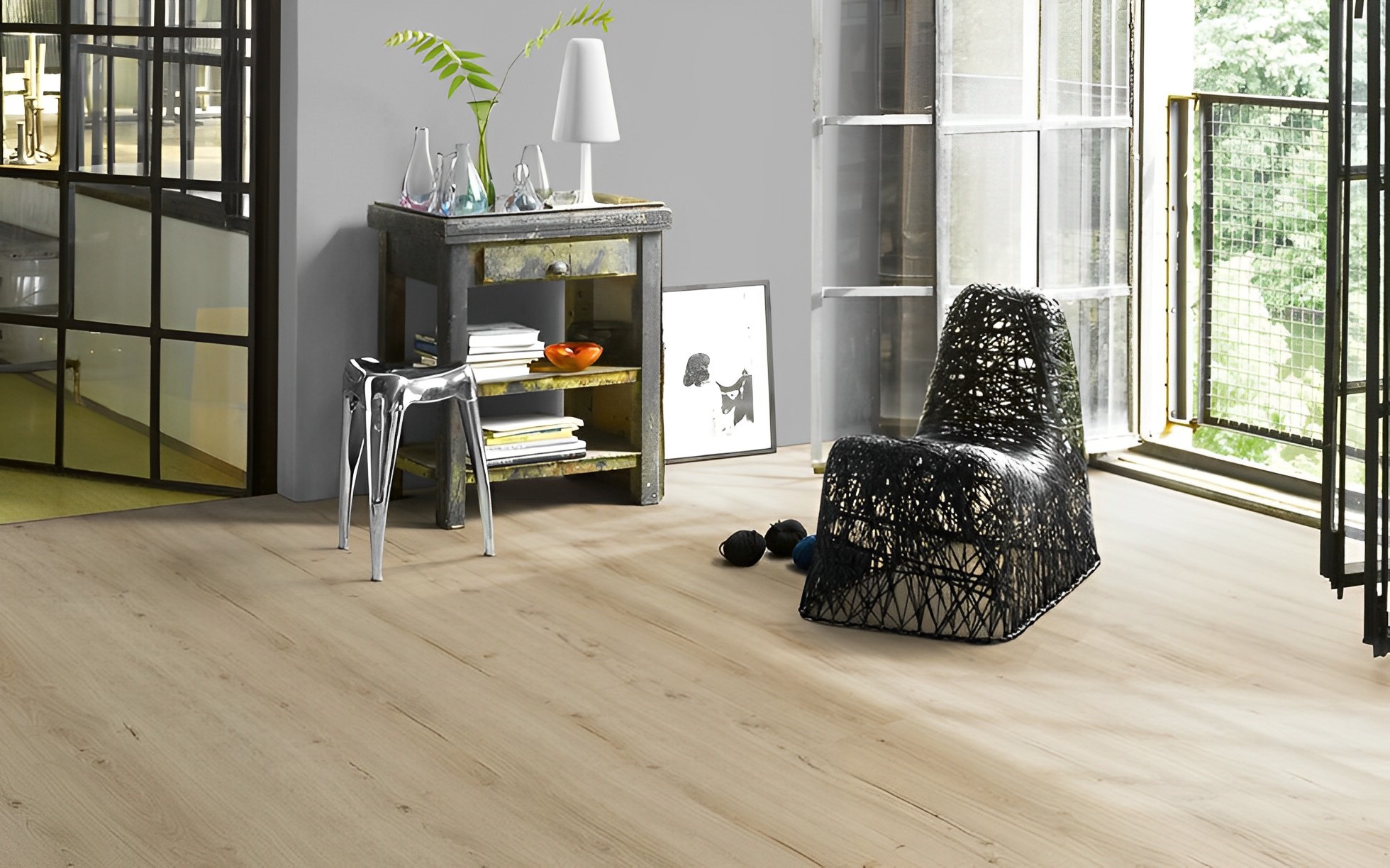 Parquet Stratifié   Chêne 220x24.3 cm