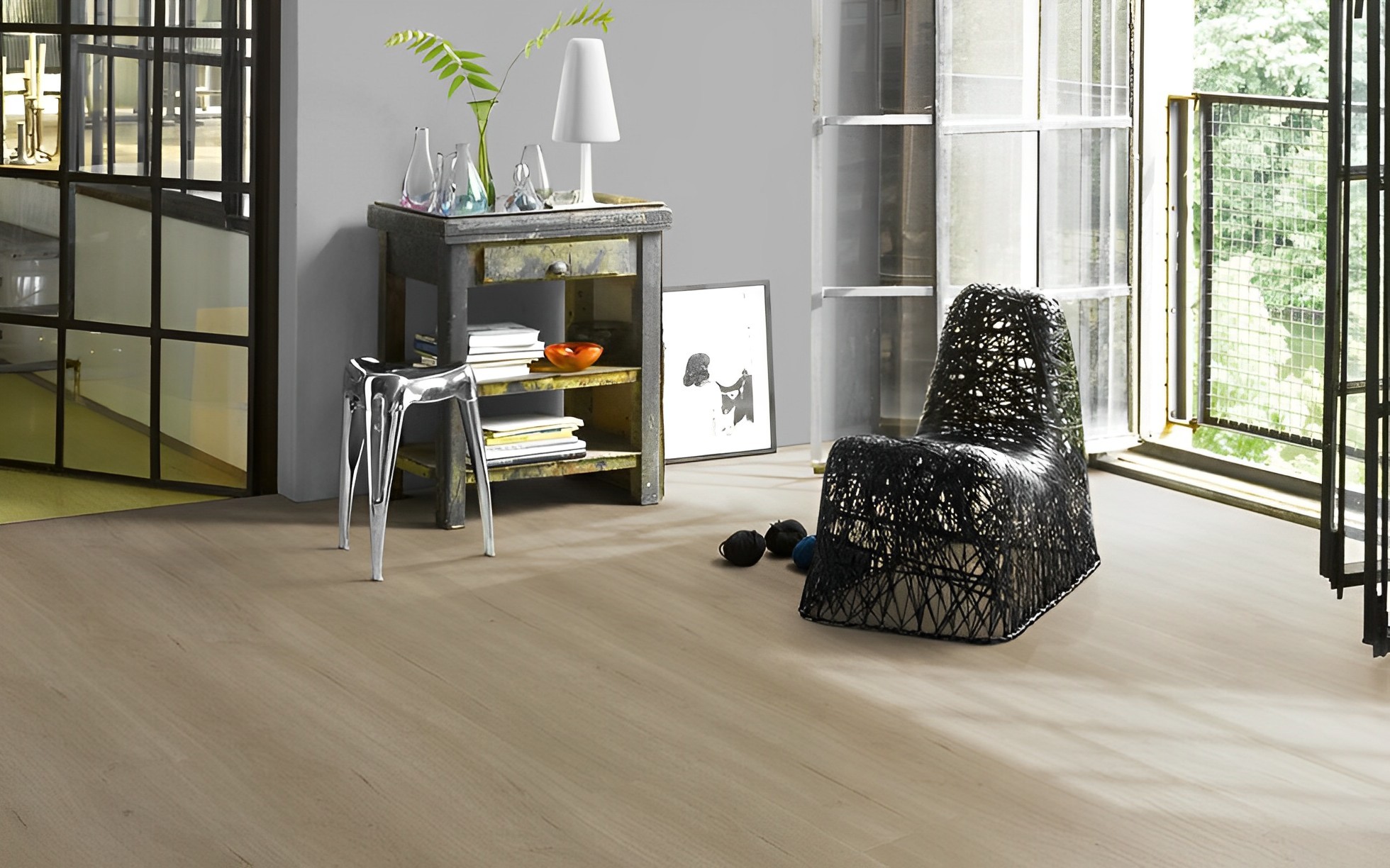 Parquet Stratifié   Chêne.Naturel 220x24.3 cm