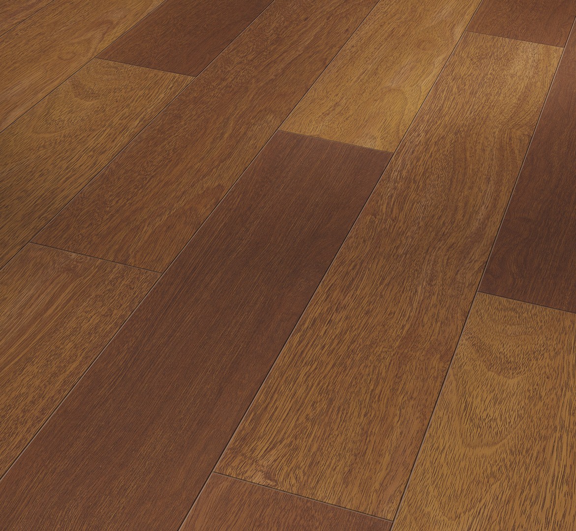 Parquet Stratifié   Merbau 128.5x19.4 cm