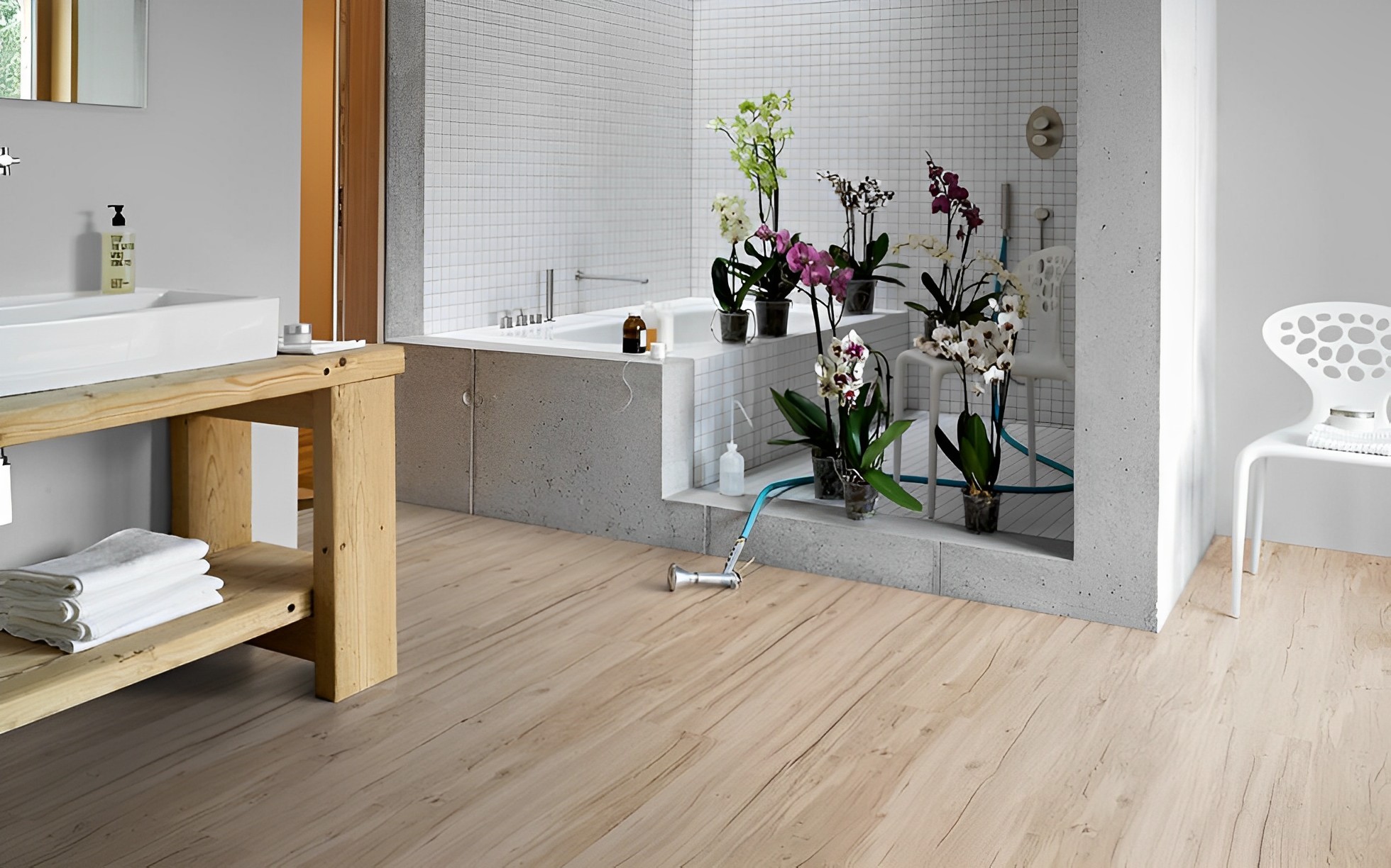 Lame et dalles PVC   Chêne.Poli 121.9x22.9 cm