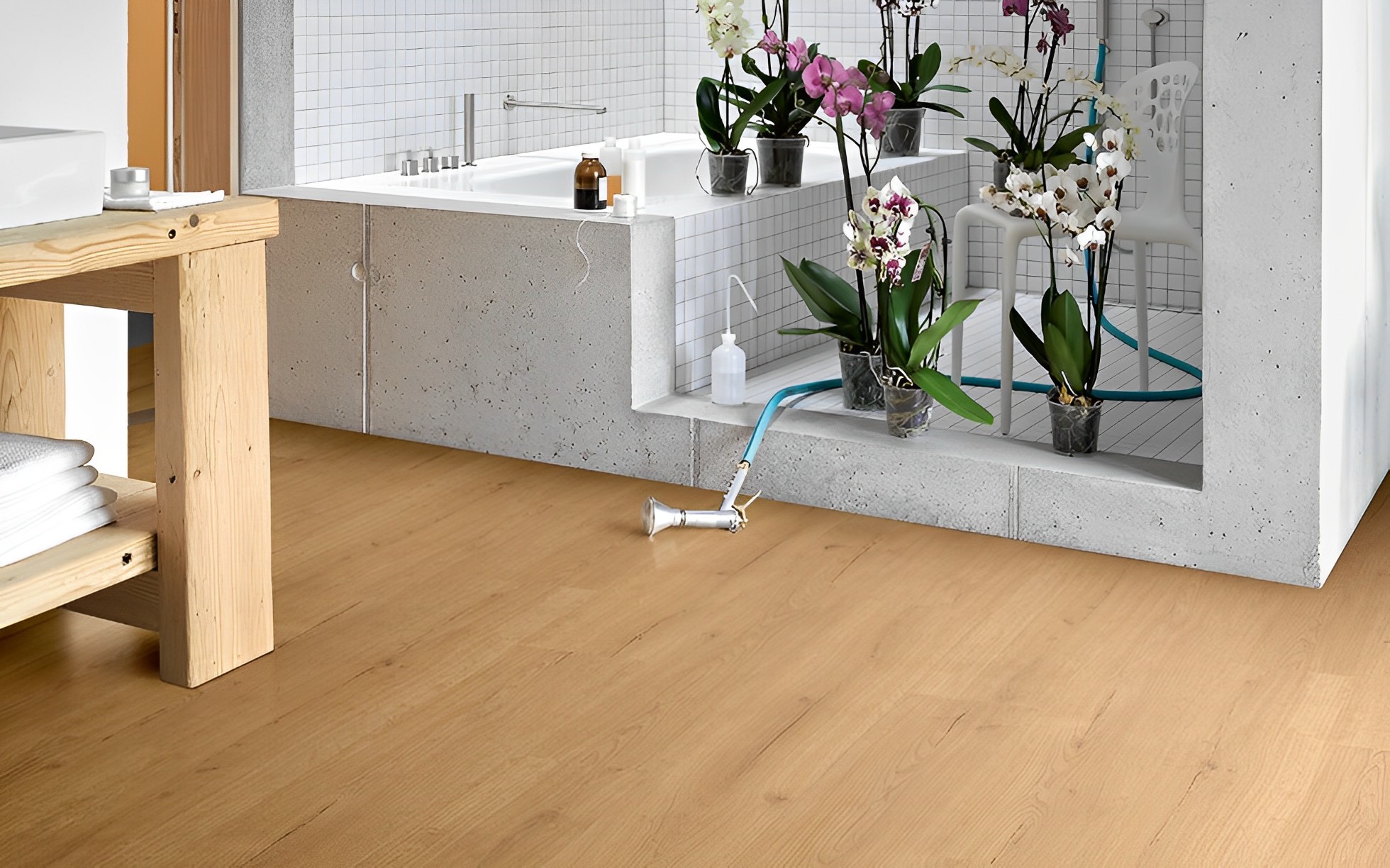 Lame et dalles PVC   Chêne.Naturel 121.9x22.9 cm