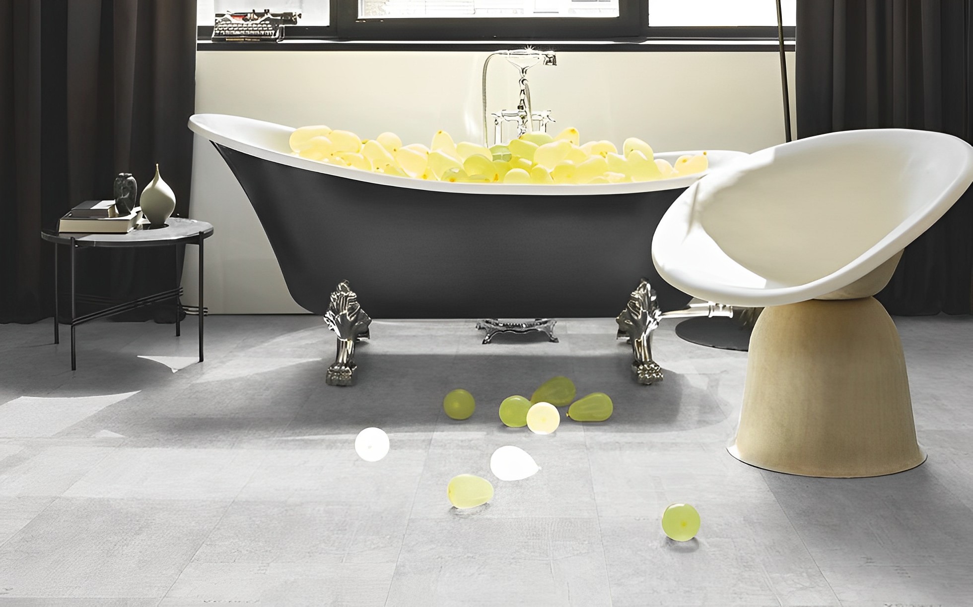 Lame et dalles PVC   Blanc 91.4x45.7 cm