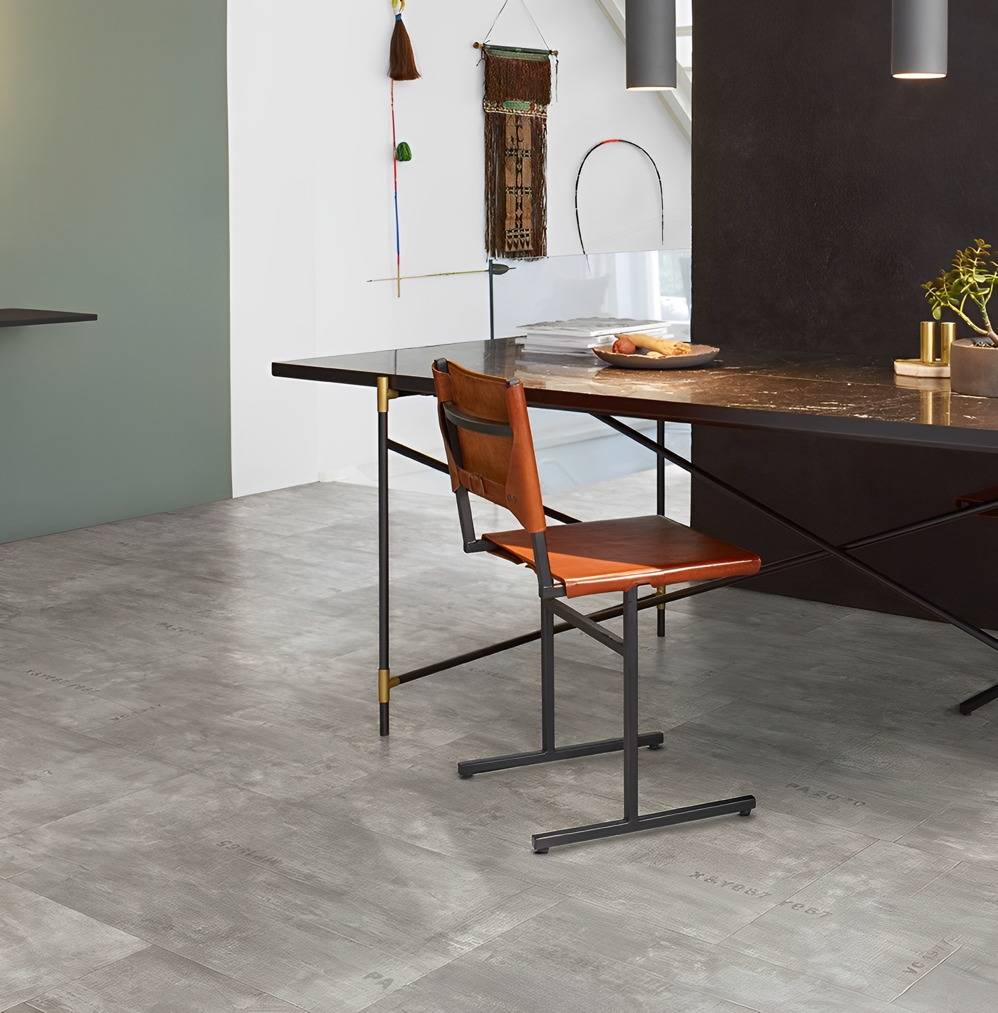 Lame et dalles PVC   Gris 91.4x45.7 cm