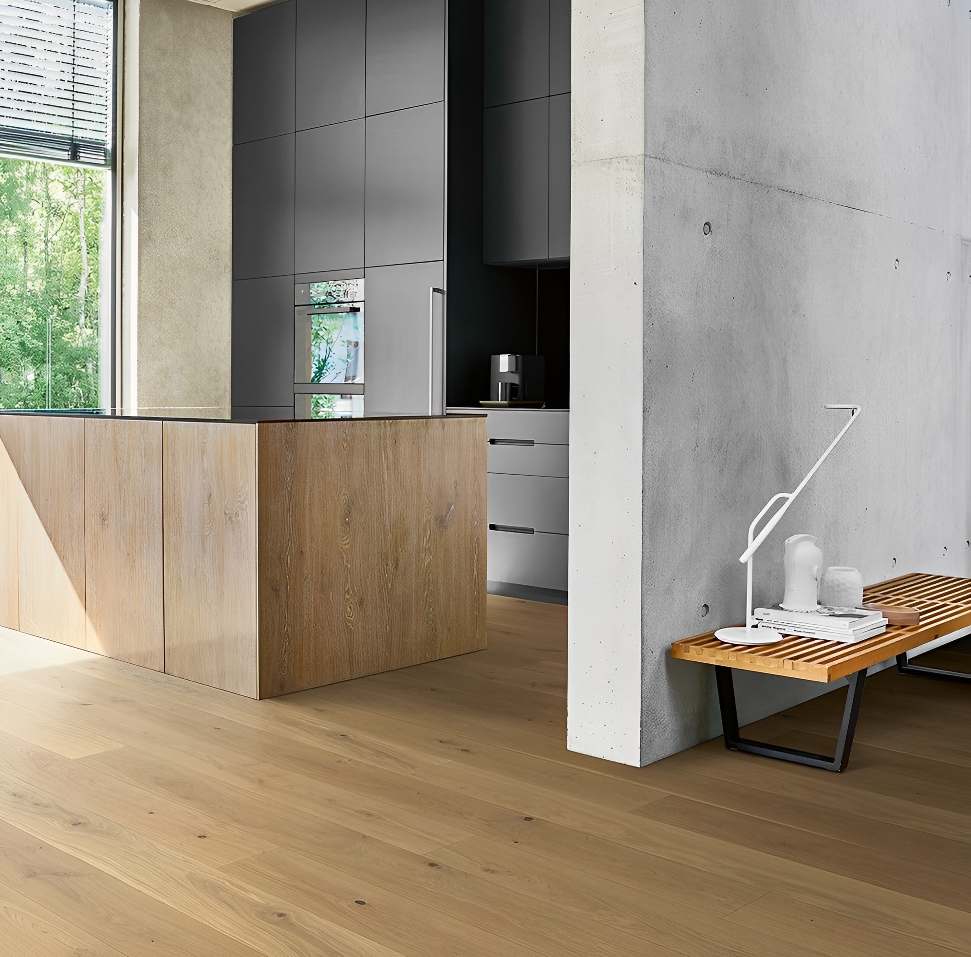 Parquet Contrecollé  Huilé Chêne 220x18.5 cm