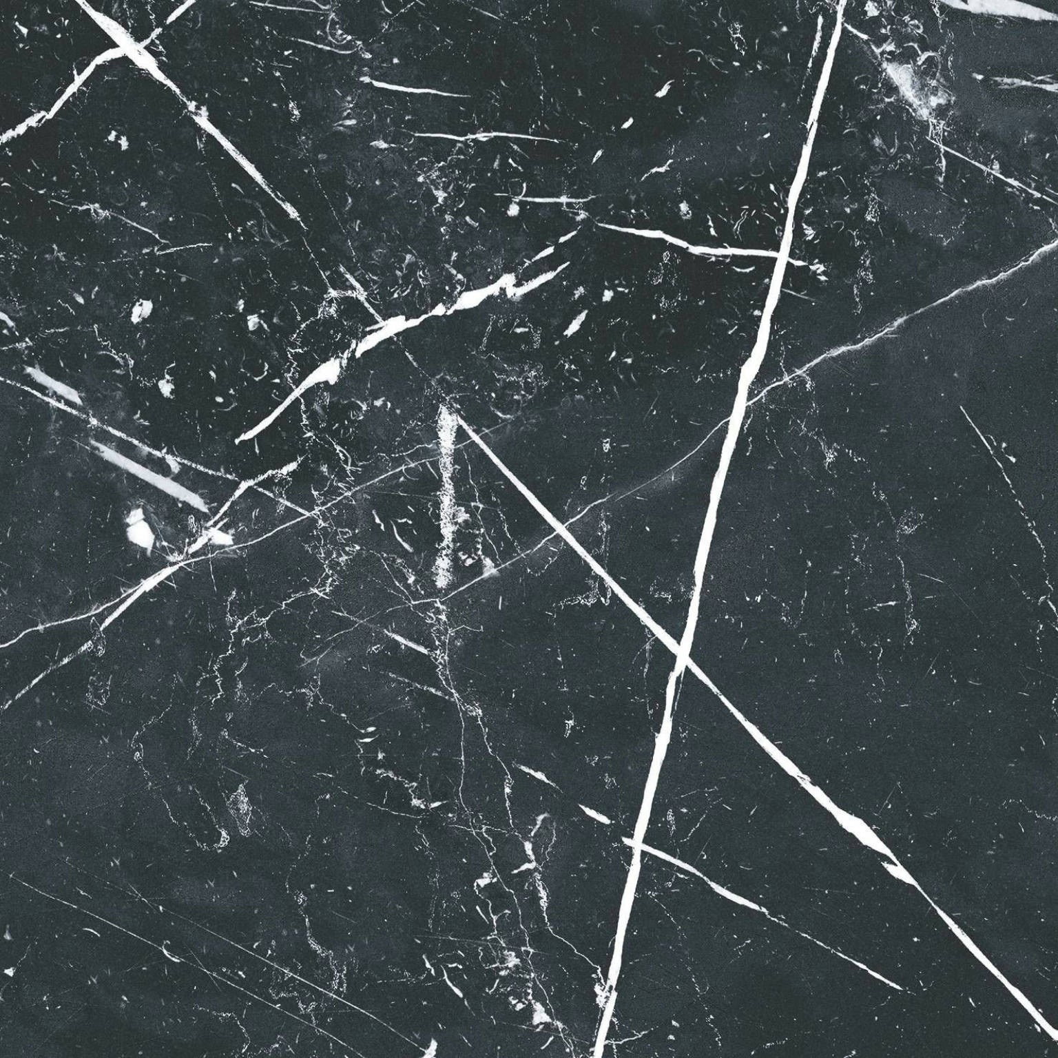 Carrelage aspect marbre Marco noir  25x25 cm