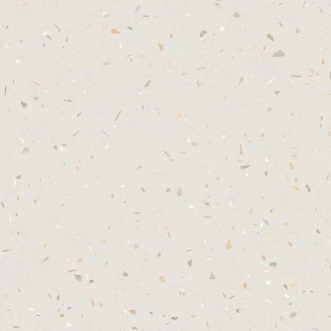 Carrelage Aspect terrazzo Aroma blanc  60X60 cm