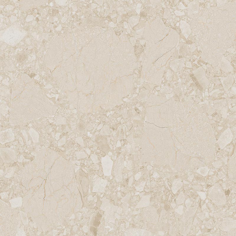 Carrelage Imitation Pierre Crema blanc beach 80x80 cm