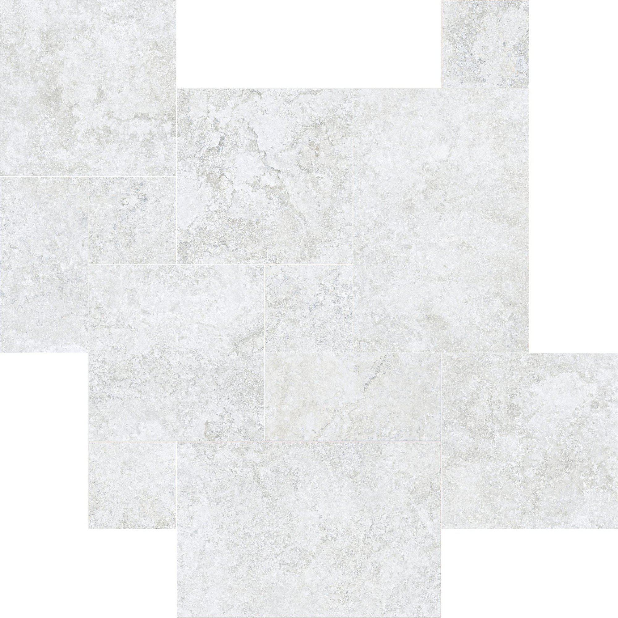 Carrelage imitation marbre Siena gris Modular 44x66 cm