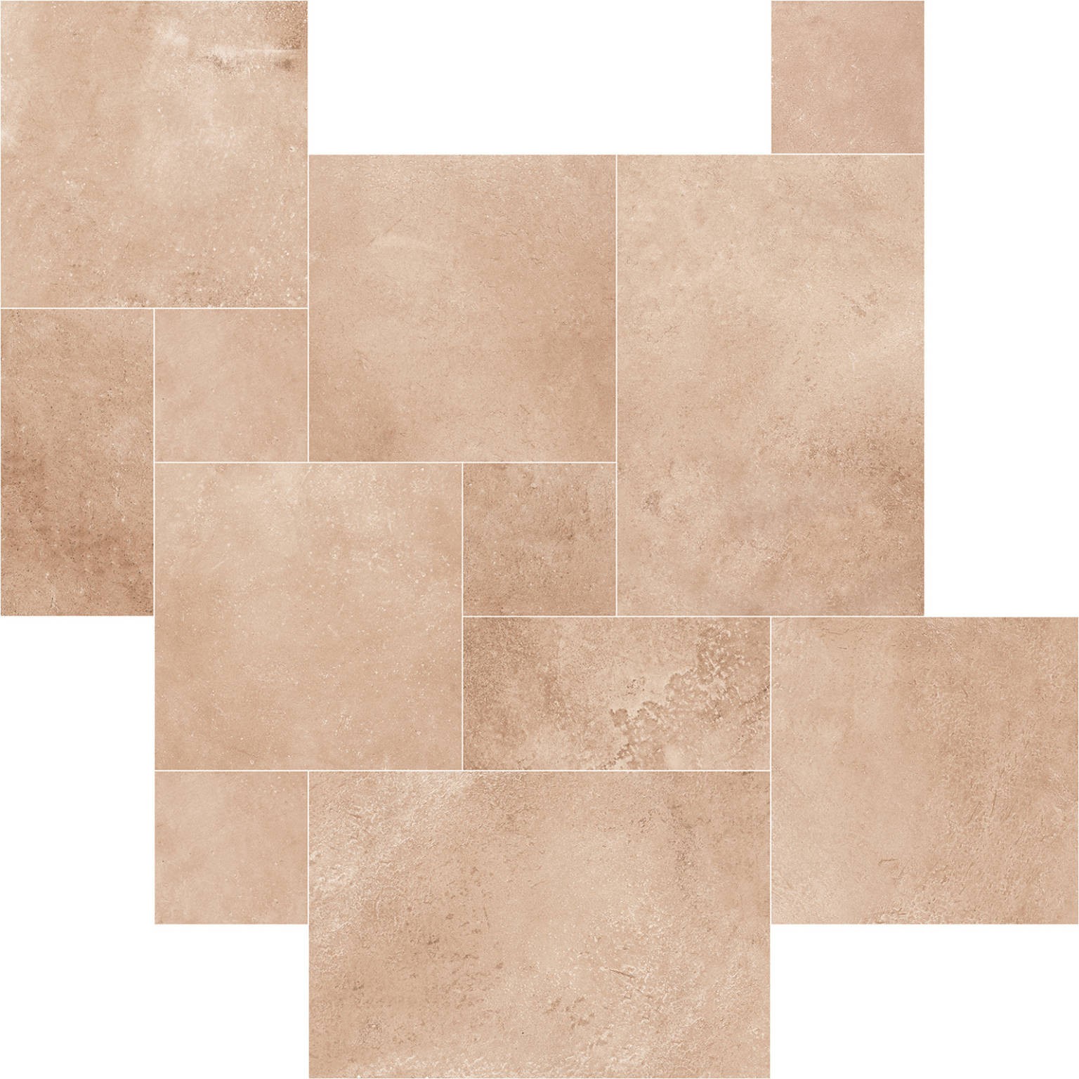 Carrelage Terre cuite Aspdini beige Cotto Modular 44x66 cm