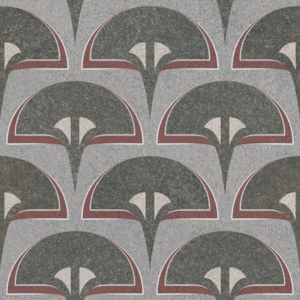 Carrelage imitation pierre Tirano beige clair 20x20 cm