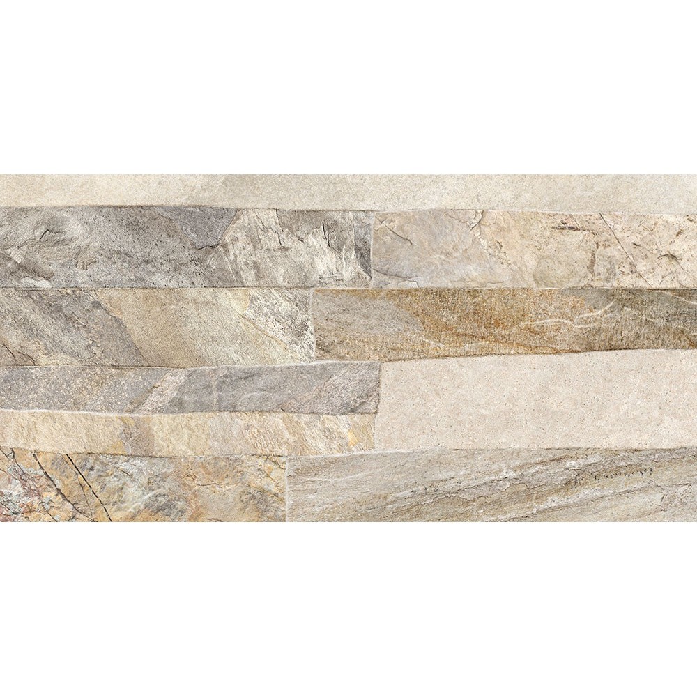 Carrelage faience murale Norway beige  25x50 cm