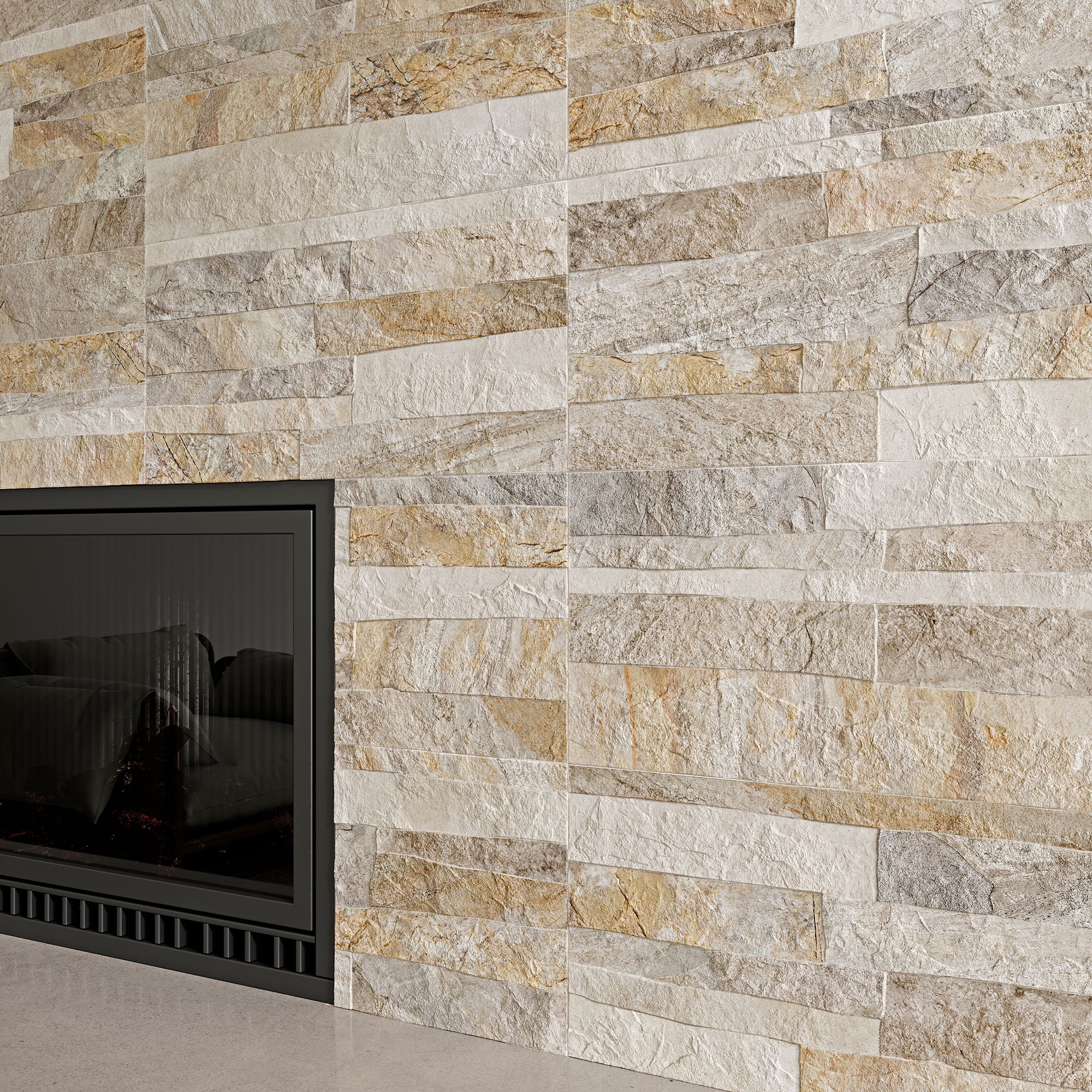 Carrelage faience murale Norway beige  25x50 cm