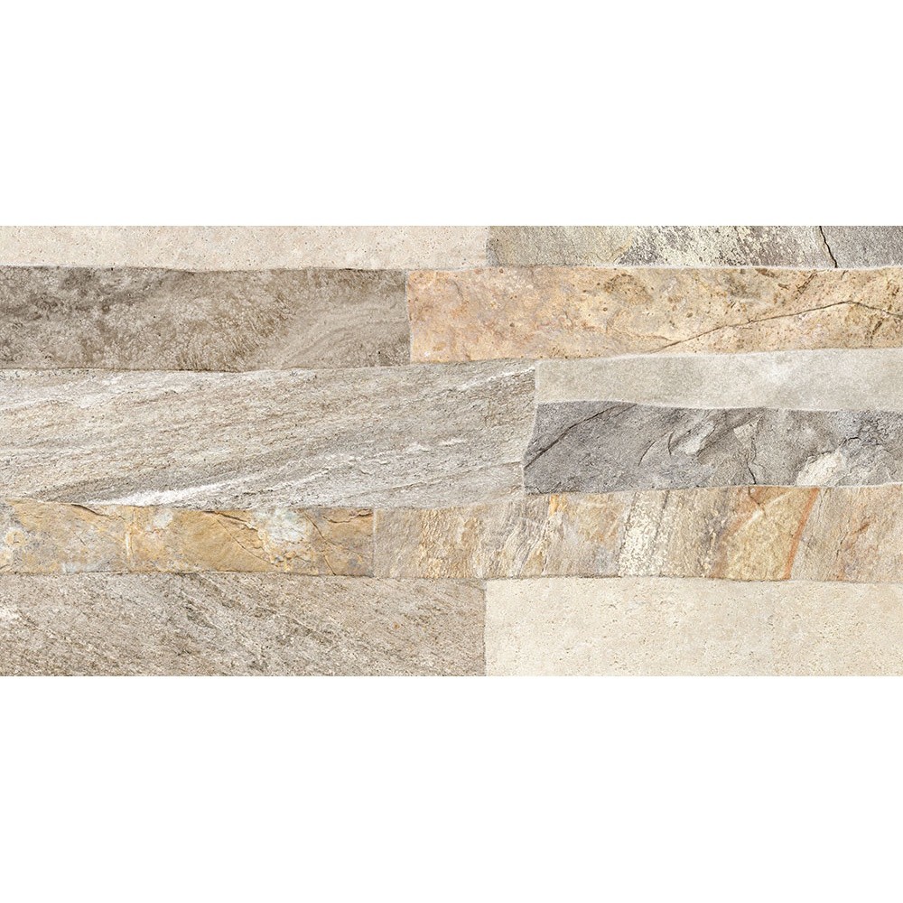 Carrelage faience murale Norway beige  25x50 cm