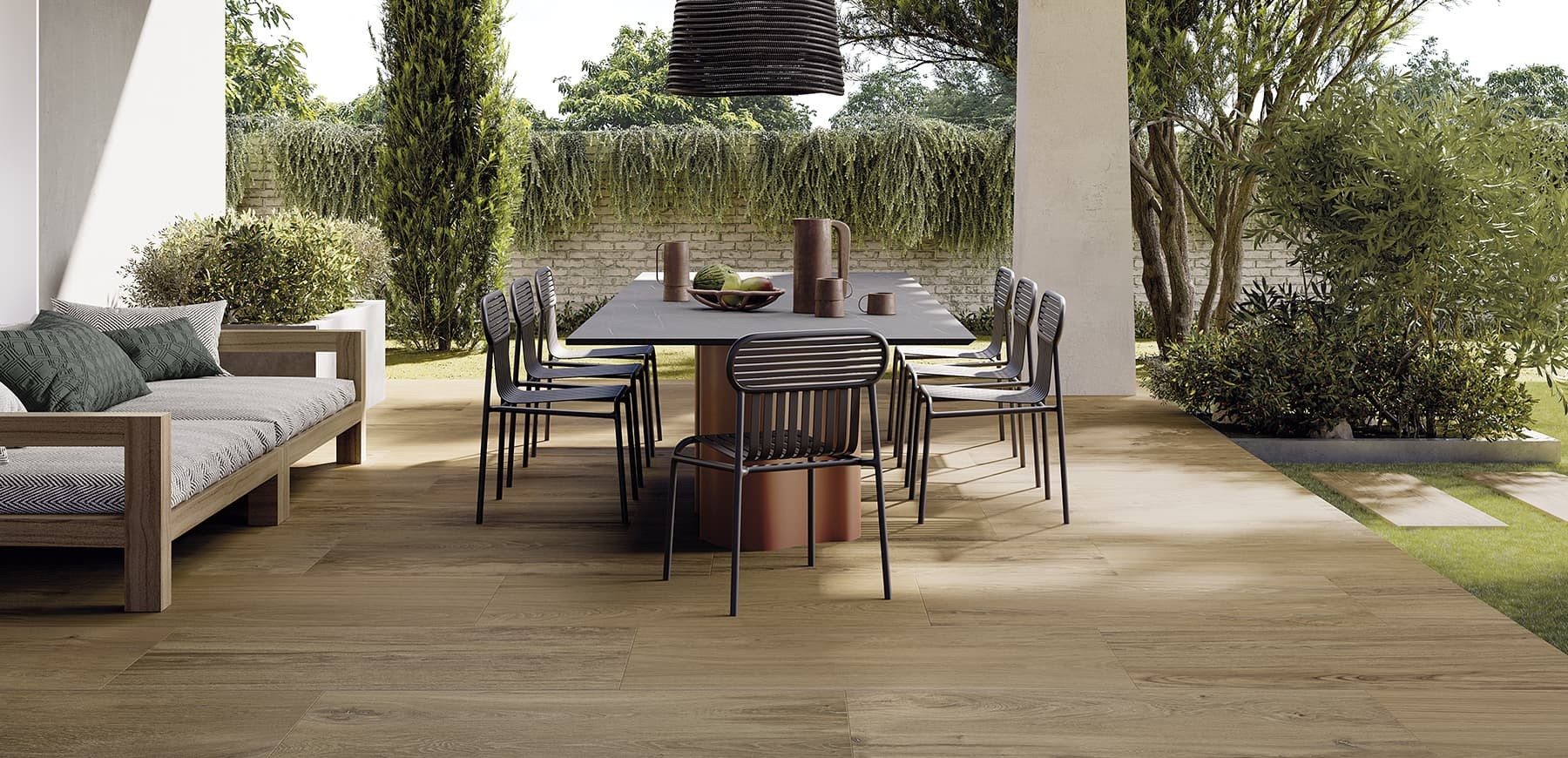 Carrelage Imitation Parquet Brice Beige oak XL 15x85 cm